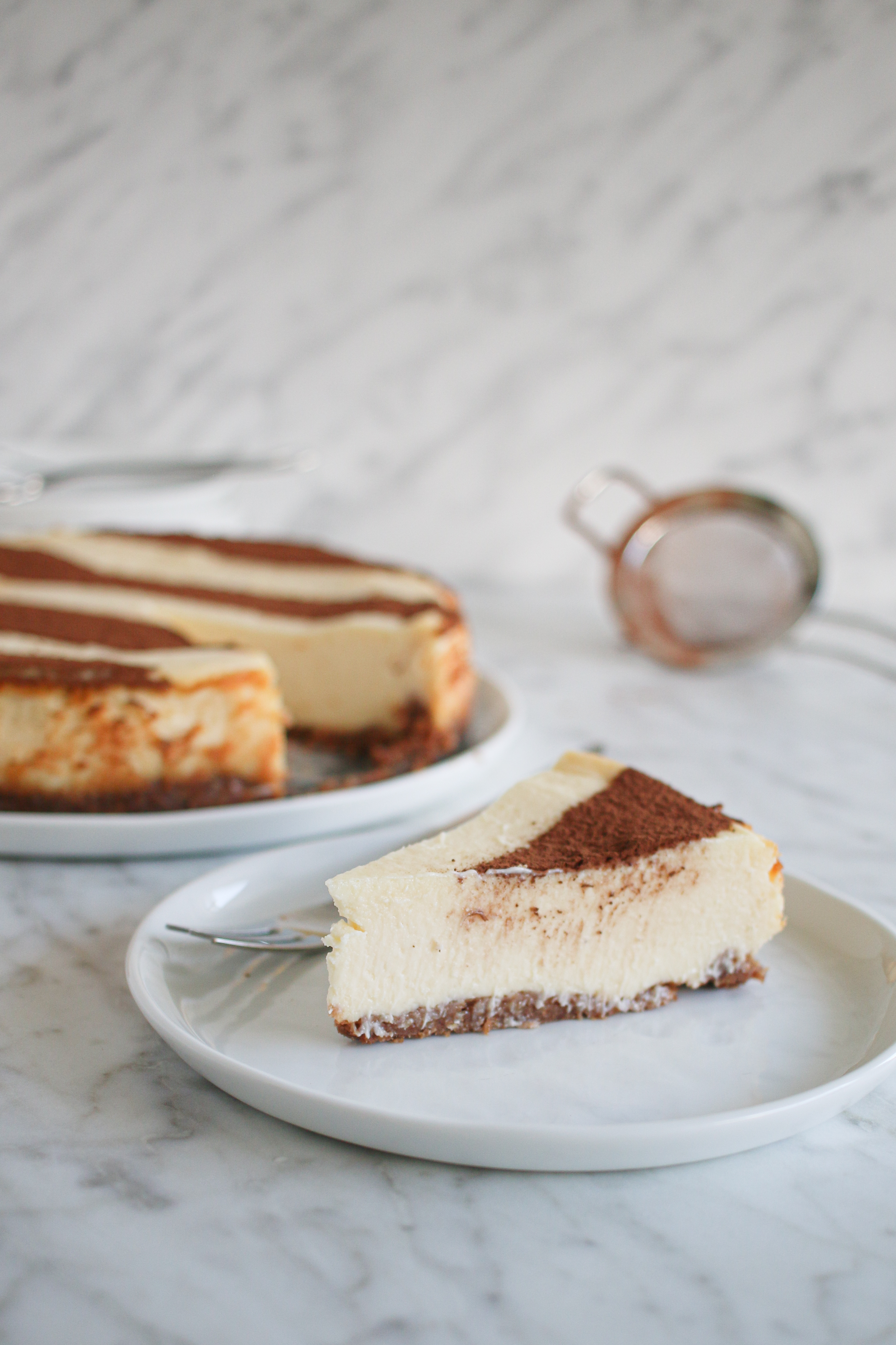 Krämig vaniljcheesecake