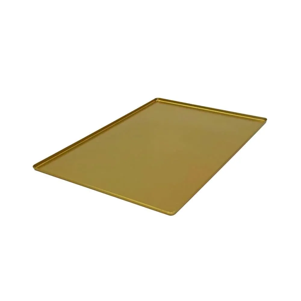 Uppläggningsfat guld 600x400x20 mm