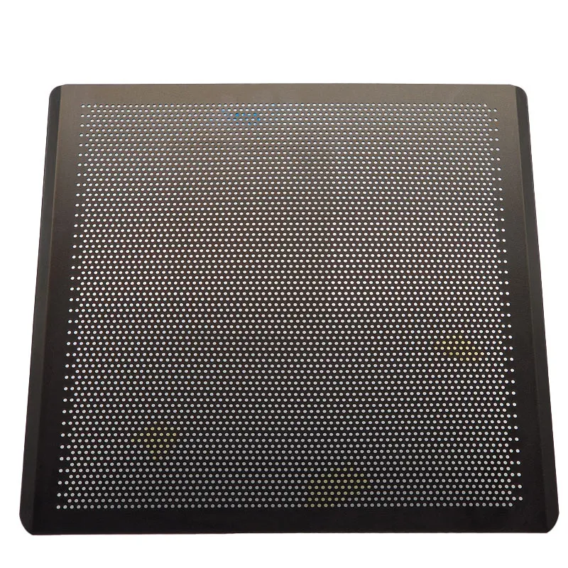 Perfplåt 438 x 420 x 1,4 mm B-Ksid non-stick svart