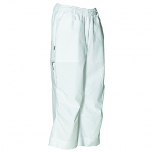 Byxa unisex vit stl XS-XXL