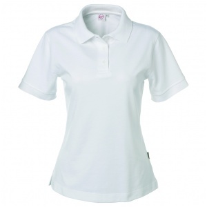 Pikétröja dam vit stl XS-XL