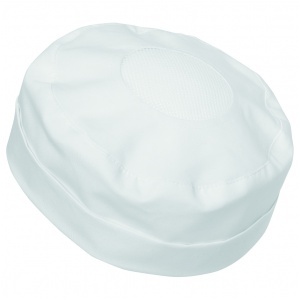 Mössa, vit stl S-XL