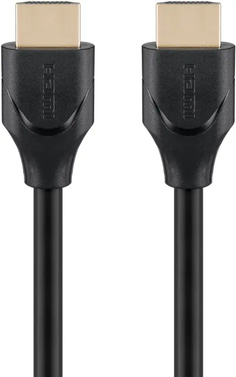 8K/60Hz Ultra High Speed ​​HDMI-kabel med Ethernet, svart, 1,5 m