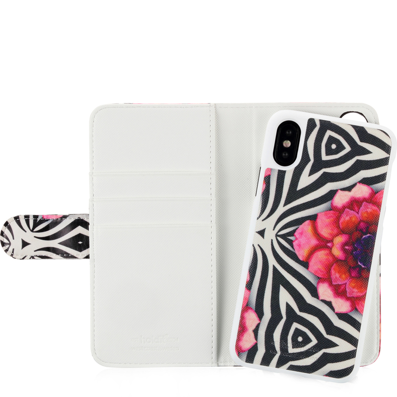 Holdit Plånboksfodral magnet iPhone X/Xs London Dahlia Dream