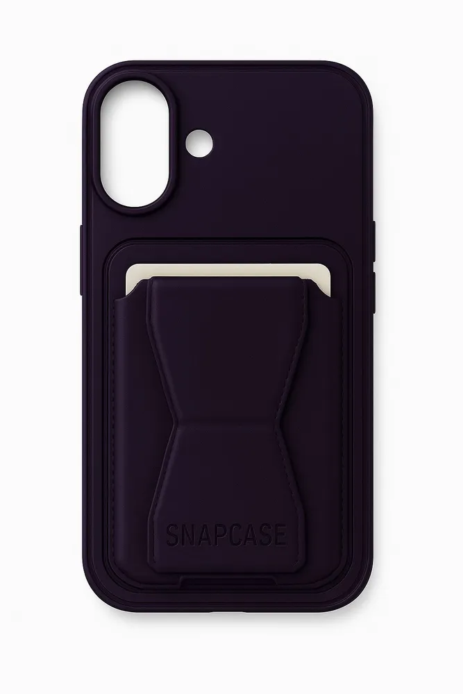 Snapcase GripStand iPhone 16 (Dark Purple)
