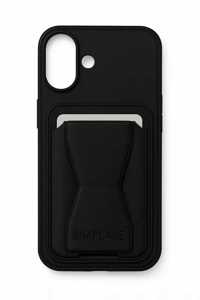 Snapcase GripStand iPhone 16 (Black)