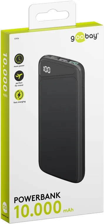 Snabbladdande Powerbank 10,000 mAh med Power Delivery - 4