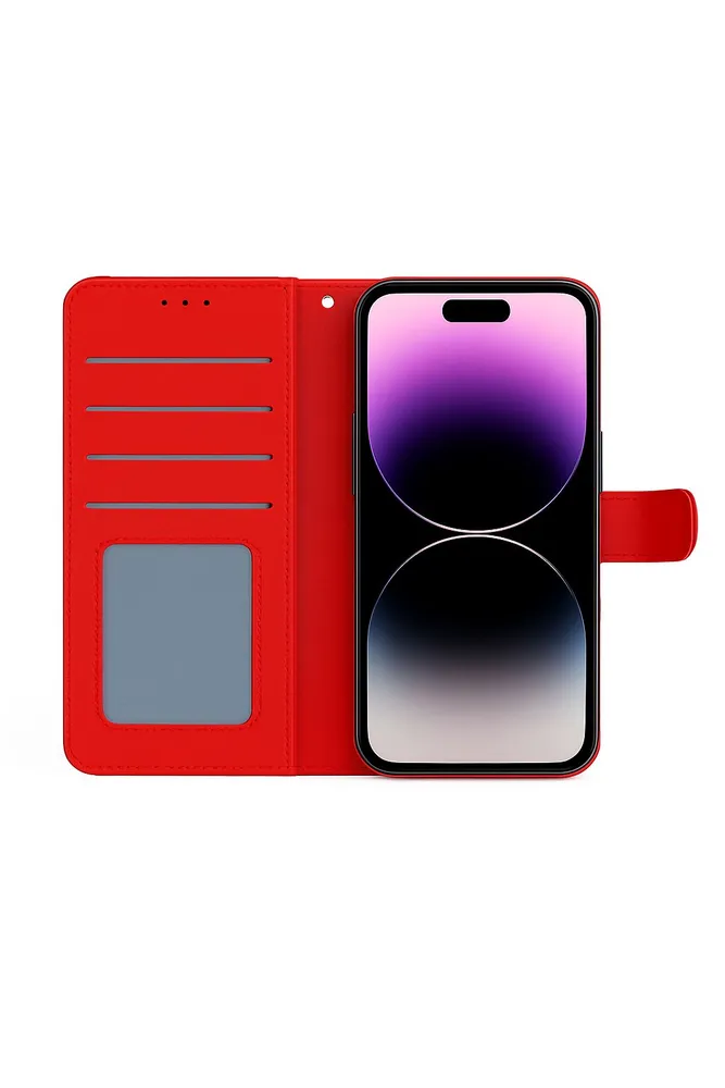 Snapcase MagWallet iPhone 16 (Red)