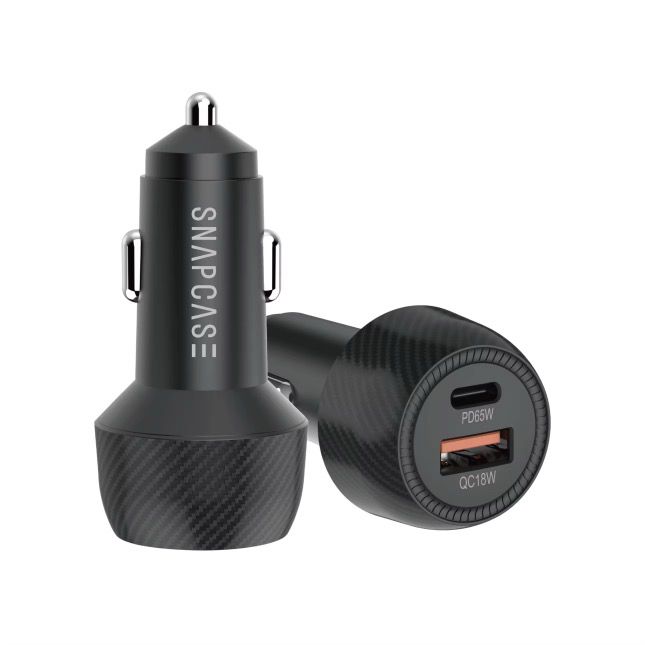 Snapcase 65W PD & QC 3.0 Billaddare 