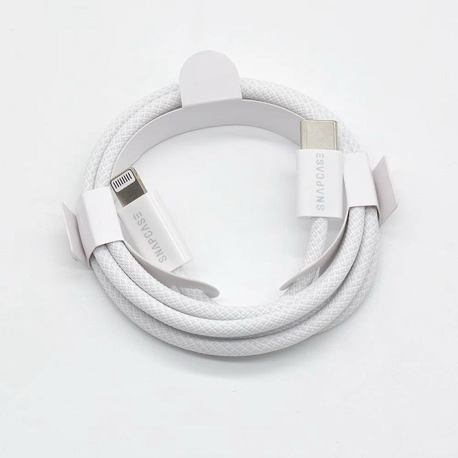 Snapcase 60W USB C - Lightning Flätad Kabel (2m)