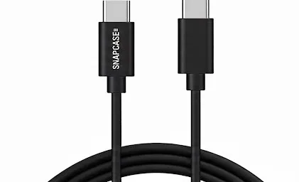 Snapcase 60W USB C - C (2m) Black Edition