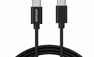 Snapcase 60W USB C - C (1m) Black Edition