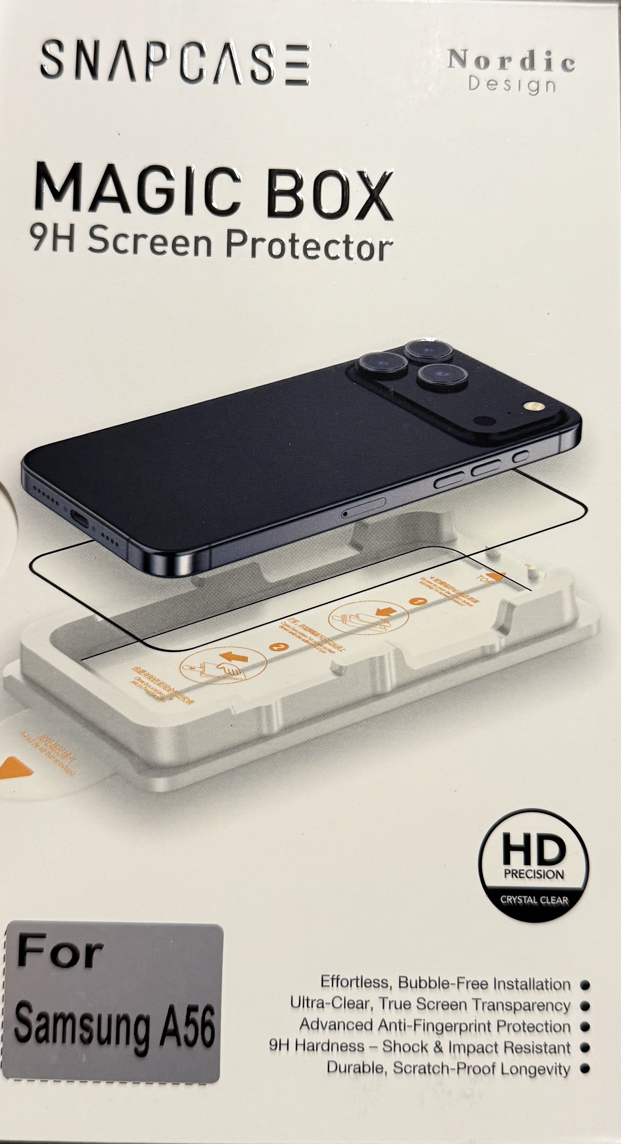 Snapcase MagicBox Skärmskydd iPhone 17 Pro Max (Transparent)