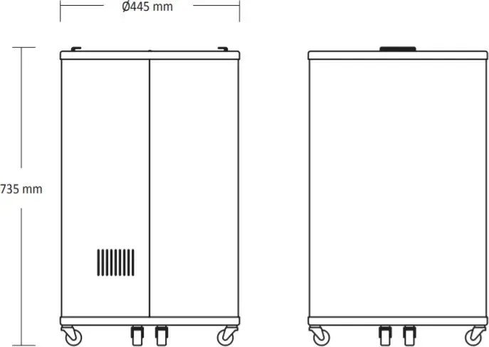Scandomestic TK 42 BE Partykyl - 2