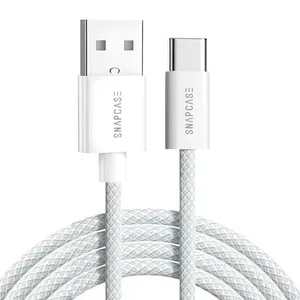 Snapcase 60W USB A - USB C Flätad kabel (1m)