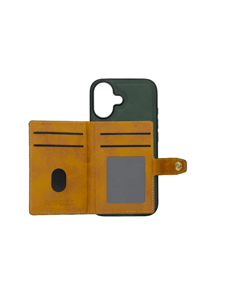 Snapcase RetroWallet iPhone 17 (Green)