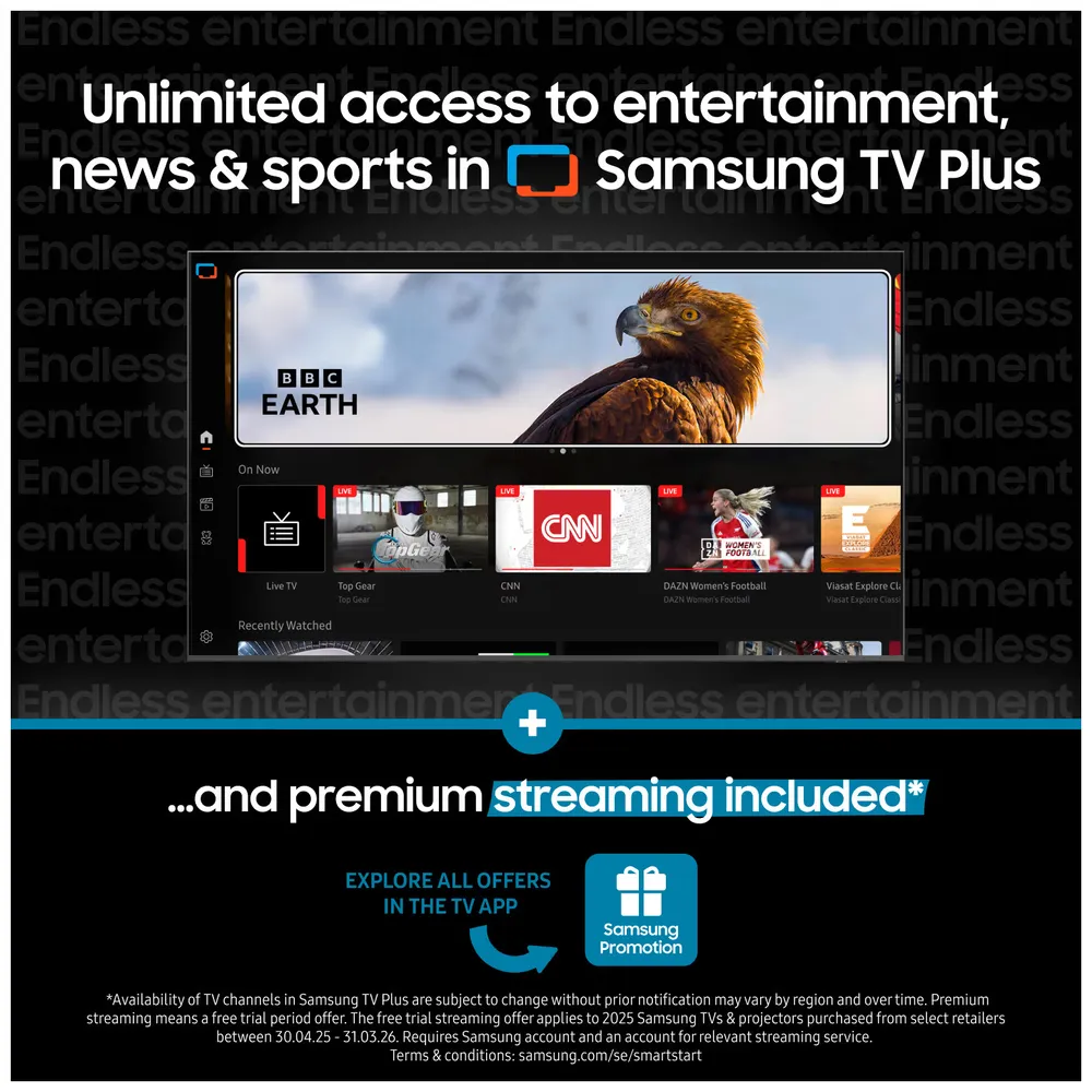 Samsung 55” Q7F 4K QLED Smart TV (2025) - 6