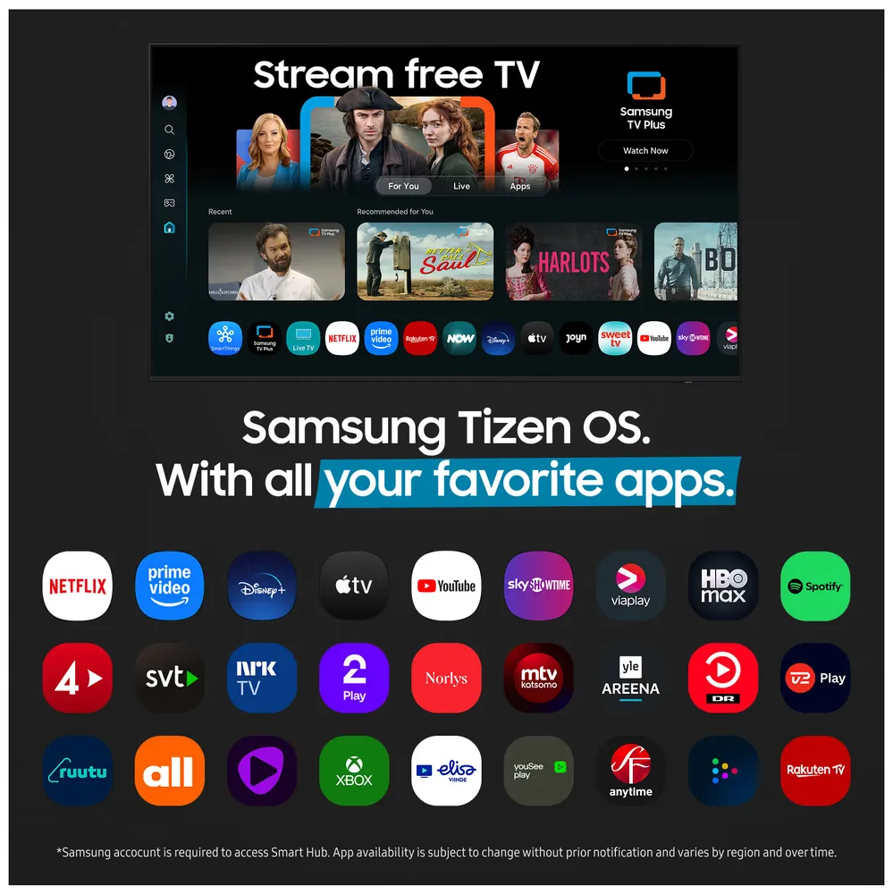 Samsung 55” Q7F 4K QLED Smart TV (2025) - 10