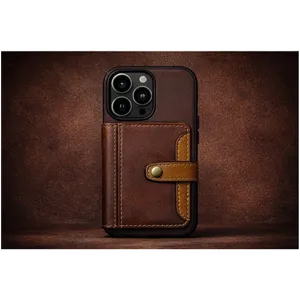 Snapcase RetroWallet iPhone 17 Pro (Brun)