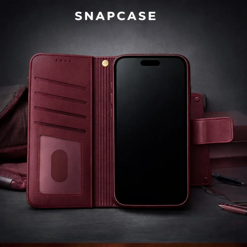 Snapcase MagWallet Samsung A26 (Smoke Red)