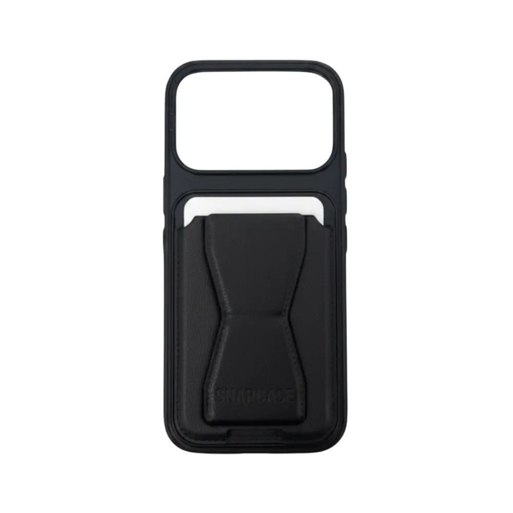 Snapcase GripStand iPhone 17 Pro Max Svart