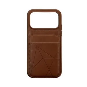 Snapcase Origami Wallet iPhone 17 Air (Mörk brun)