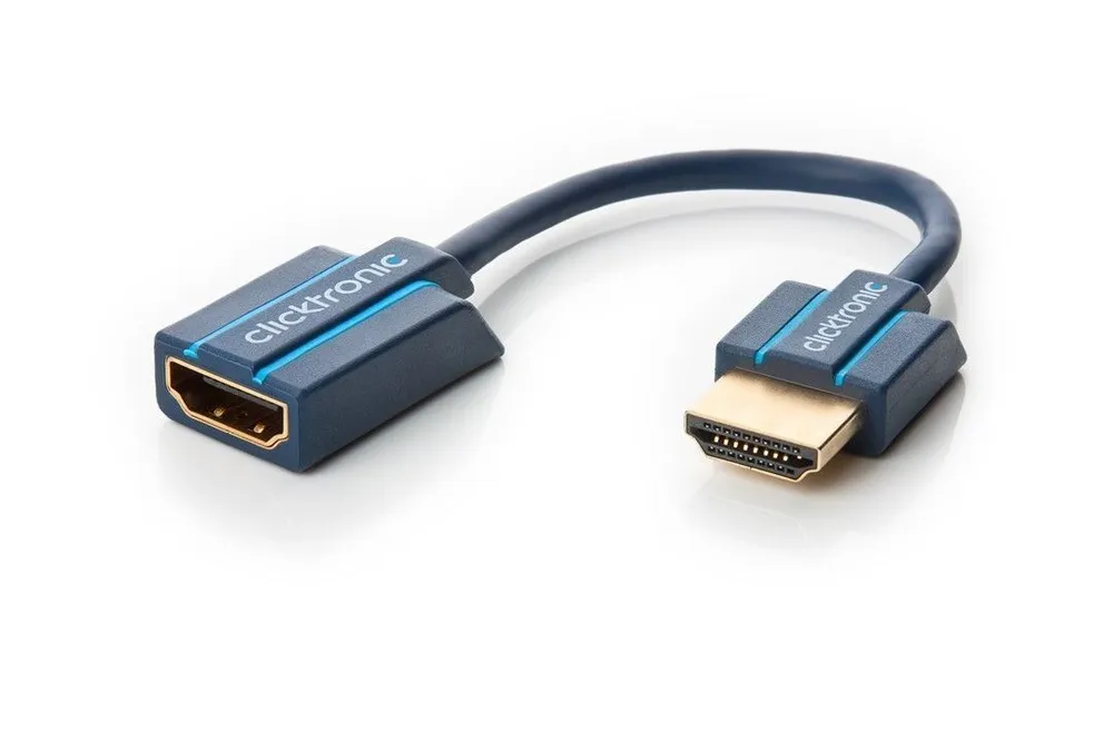 Höghastighets HDMI™-Flexadapter 10 cm Hane-hona