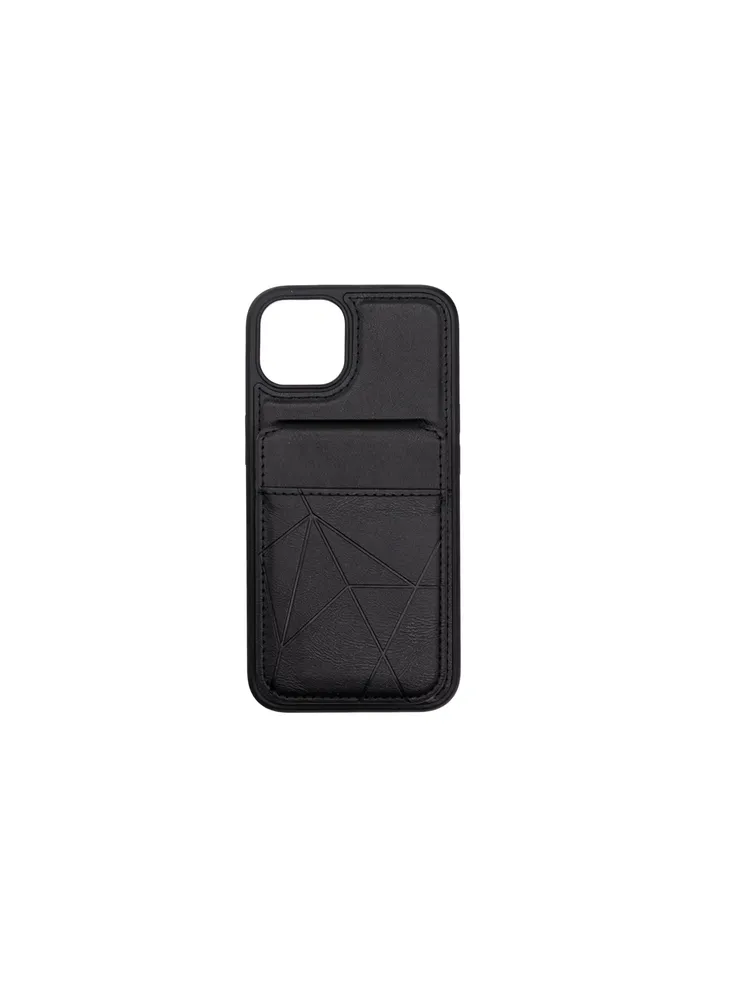 Snapcase Flipfodral 4 Kort iPhone 16E/17E/15/14/13 (Svart)