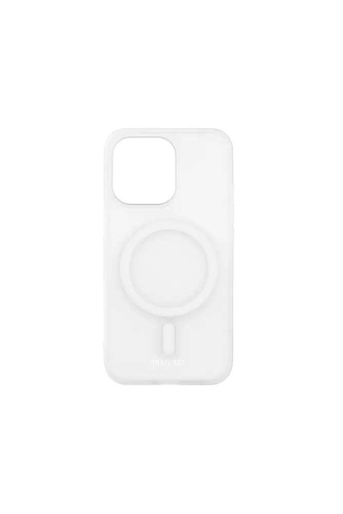 Snapcase AirMag Mobilskal iPhone 16E/17E/15/14/13 (Vit)