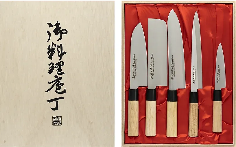 SATAKE - knivset, 5 st