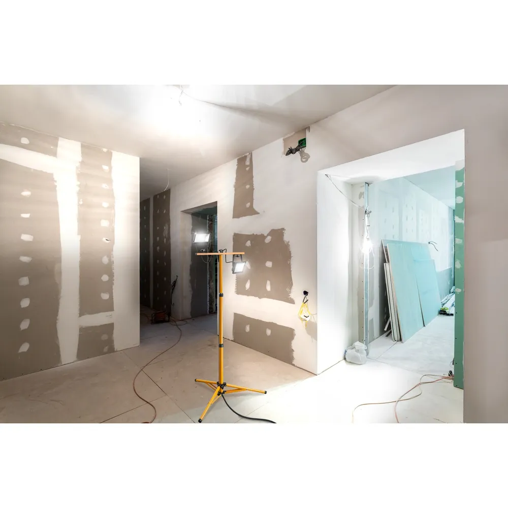 Goobay LED Arbetslampa med teleskopstativ 2x20 W – 3400 lm - 3