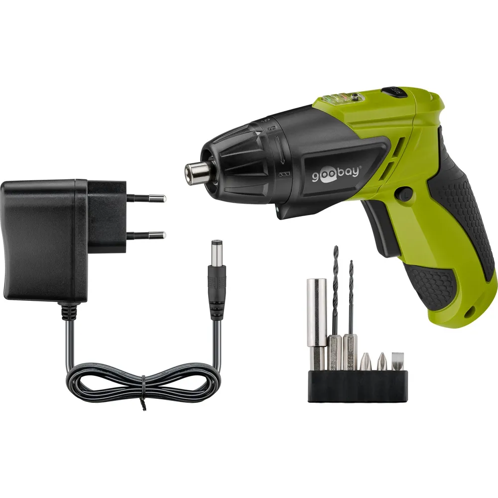 Professionell sladdlös skruvdragare, 3,6 V med LED-ljus