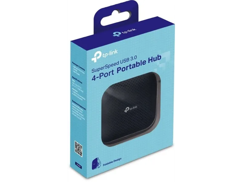 TP-Link USB 3.0-adapter 4 portar Svart - 5