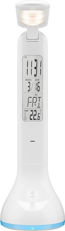 LED-Skrivbordslampa Mood Light + Calendar