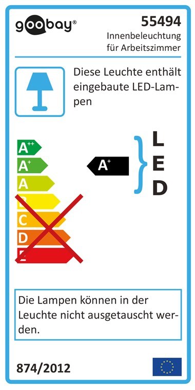 LED-Skrivbordslampa Mood Light + Calendar - 6