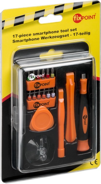 Fixpoint 17 st. uppsättning med smartphone verktyg - 3