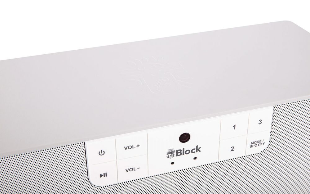 Block B White Multiroom Högtlare