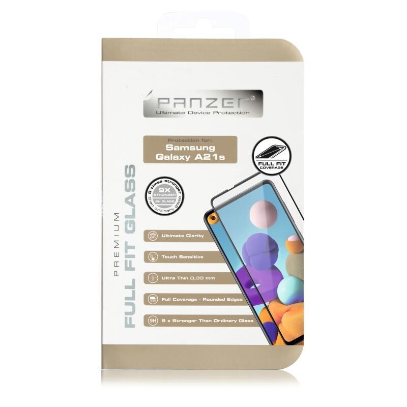 Panzer Full Fit Samsung Galaxy A21s Plus Skärmskydd - 2