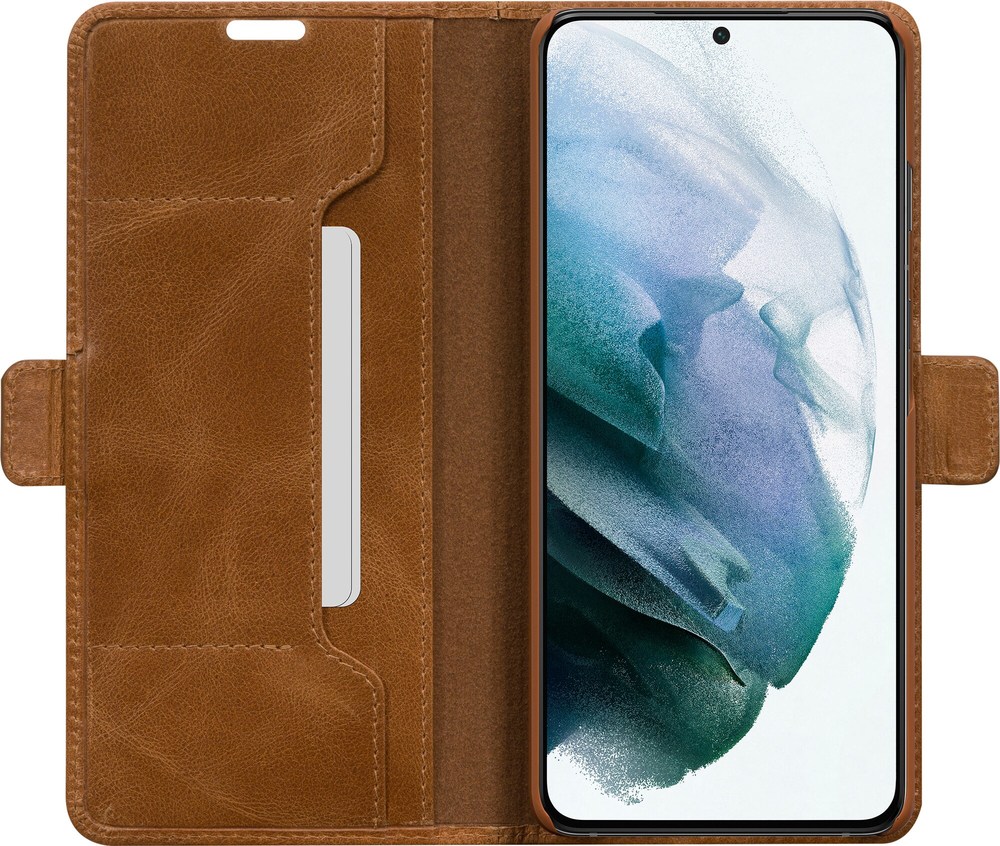 dbramante Copenhagen Slim Wallet Case Galaxy S21 Plus Ljusbrun