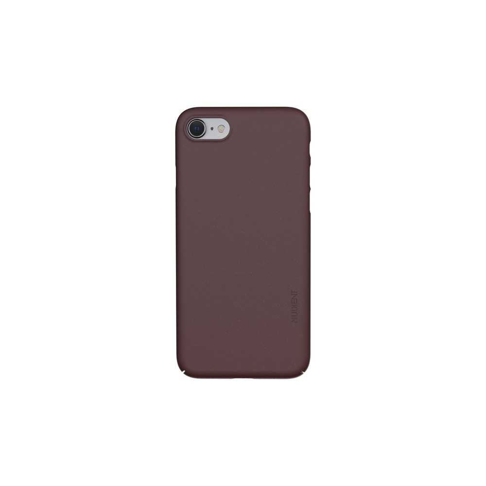 Nudient Thin Case iPhone 7/8/SE Sangria Red