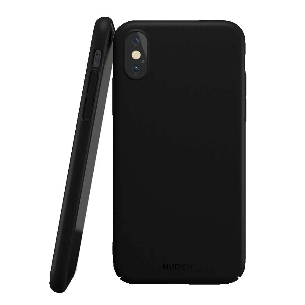 Nudient Thin Case V2 iPhone Xs Max Stealth Black
