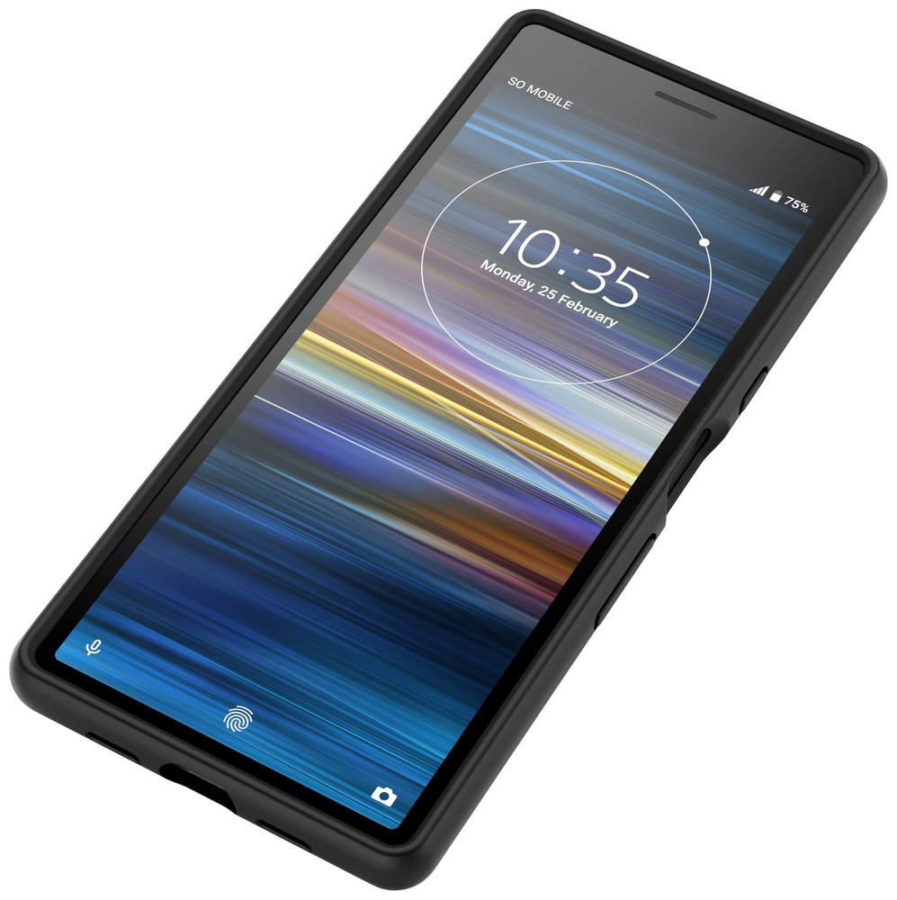 Sony Xperia 10 Style Cover Solid Black