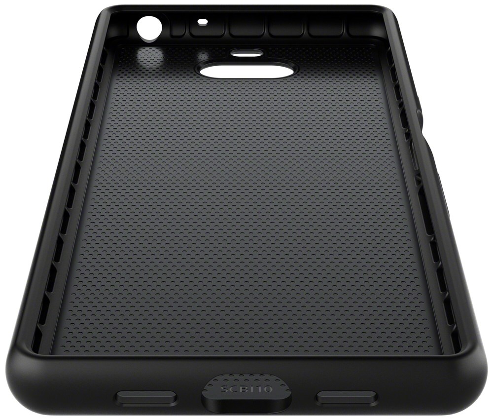 Sony Xperia 10 Style Cover Solid Black - 3
