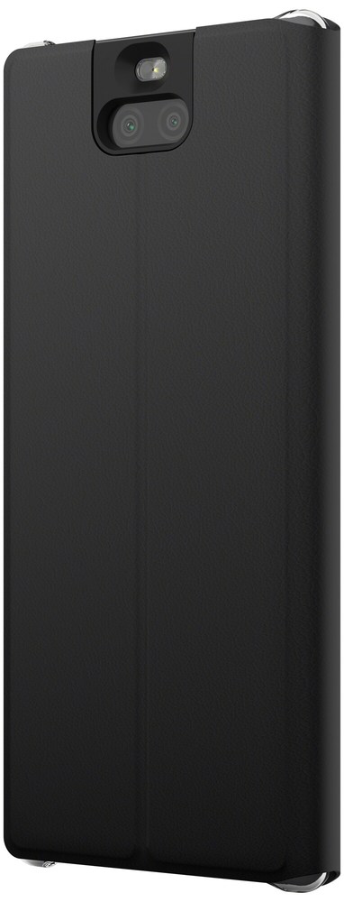 Sony Xperia 10 Plus Style stående skyddsfodral (svart) - 3