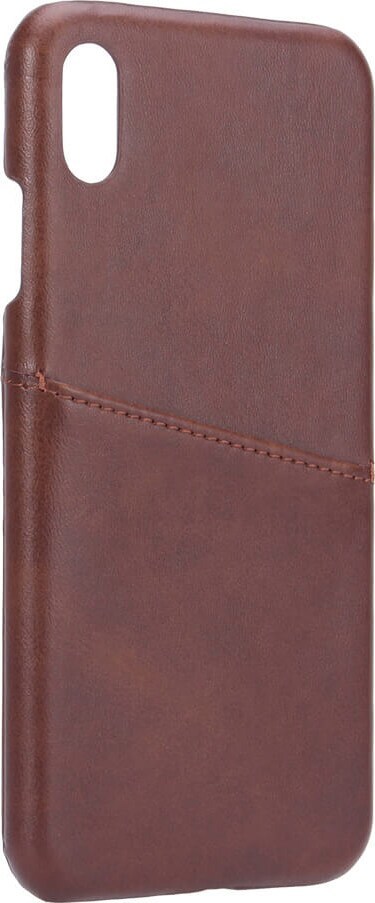 Onsala iPhone XS Max Plus läderfodral (brunt)
