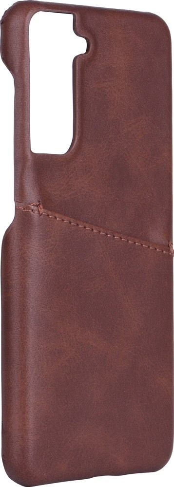 Onsala Samsung Galaxy S21 Plus läderfodral (brunt)