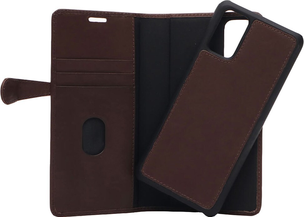Gear Buffalo Samsung Galaxy S20 Plus plånboksfodral (brun) 2in1 - 3