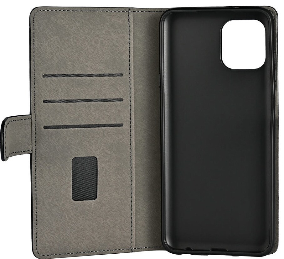 Gear Motorola Edge 20 Lite plånboksfodral (svart)