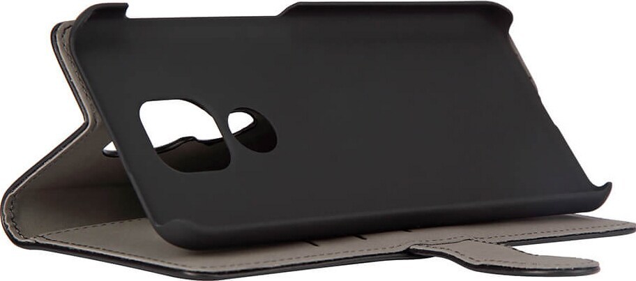 Gear Motorola Moto G9 Play plånboksfodral (svart) - 3