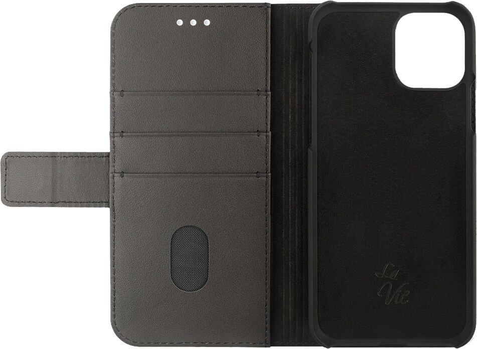 La Vie Apple iPhone 11 Pro Max plånboksfodral (espressosvart) - 2